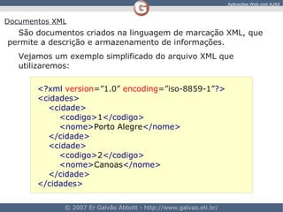 Aplicacoes Web Com AJAX