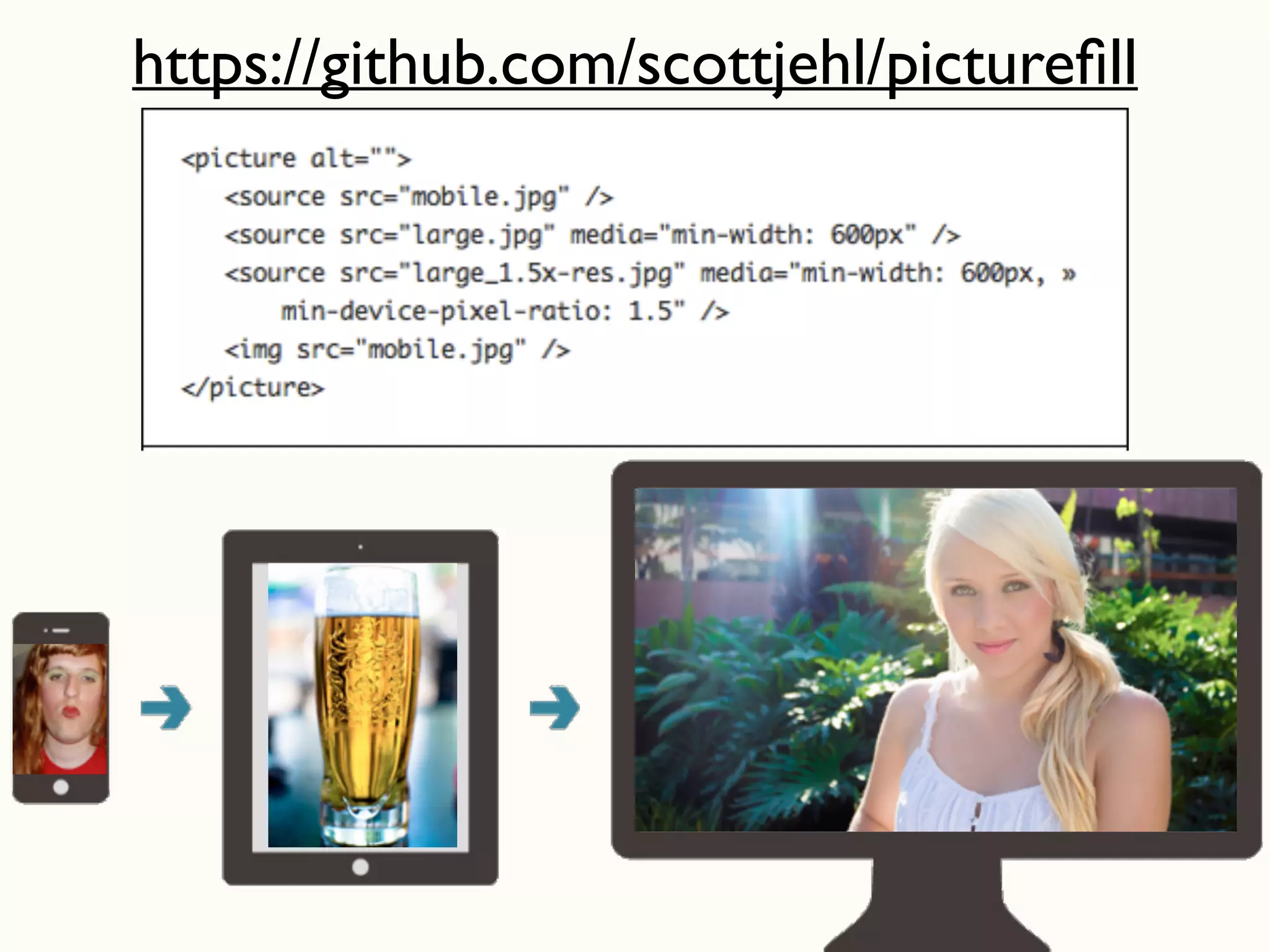 https://github.com/scottjehl/pictureﬁll
 
