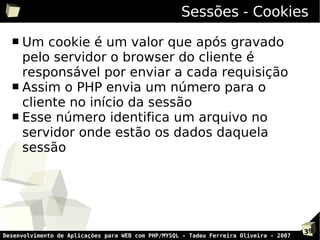 Programção PHP