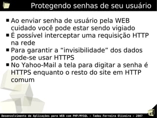 Programção PHP