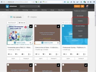 Lino OliveiraAplicações e Práticas Web 2.0 na Biblioteca Escolar - PGGBE
43
 