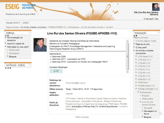 Apresentação
Lino OliveiraAplicações e Práticas Web 2.0 na Biblioteca Escolar - PGGBE
10
 