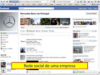 Blogue de uma empresa
Lino OliveiraAplicações e Práticas Web 2.0 na Biblioteca Escolar - PGGBE
58
Blogue de uma empresa
 