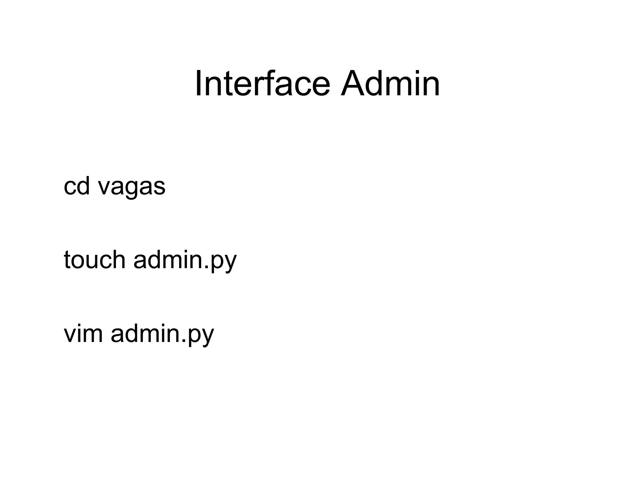 Aplicações rápidas para a Web com Django