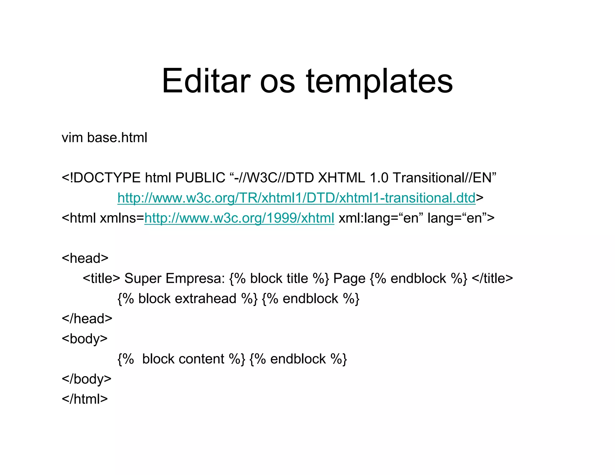 Aplicações rápidas para a Web com Django
