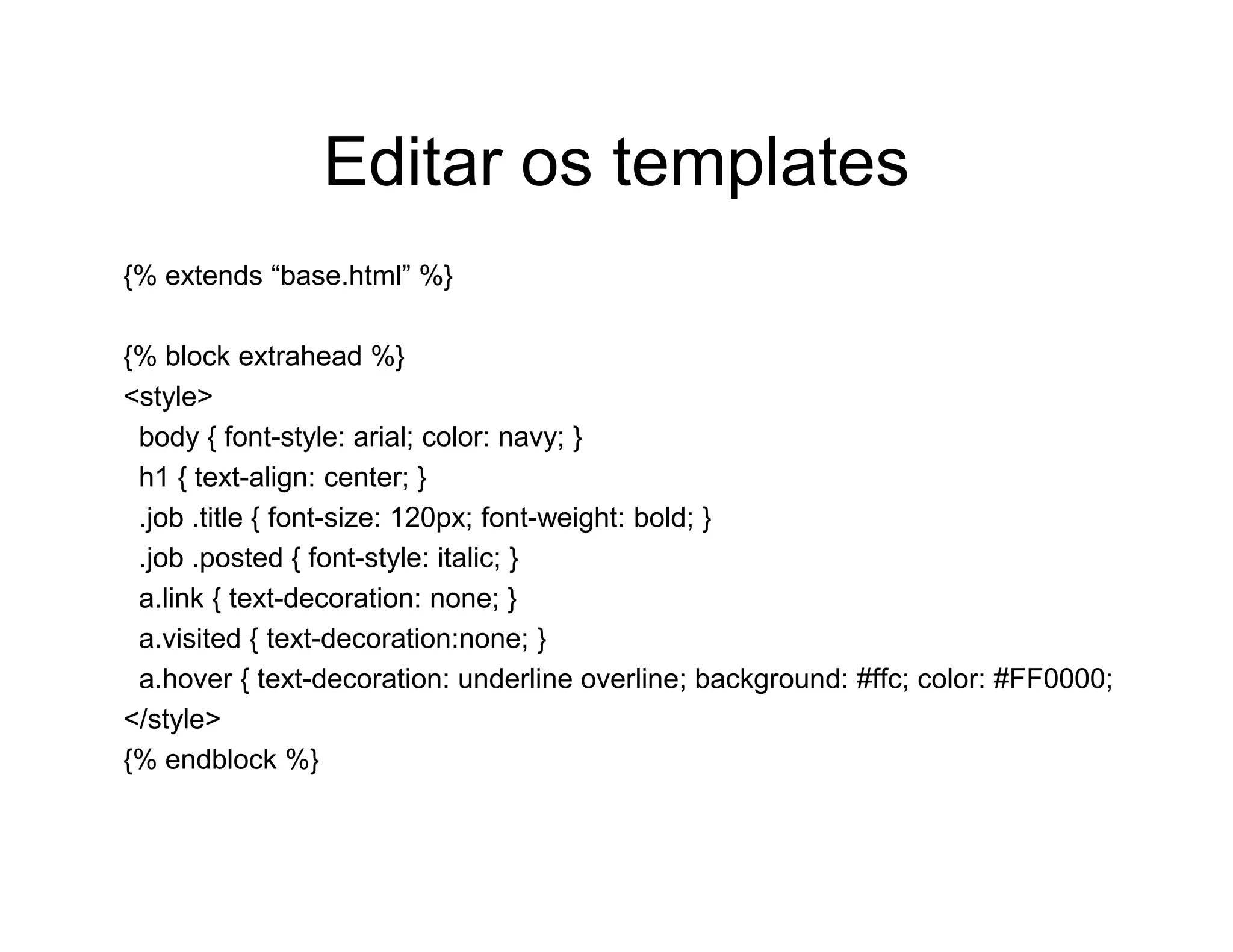 Aplicações rápidas para a Web com Django