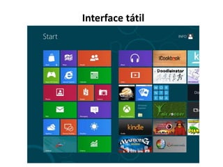 Interface tátil
 