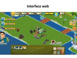 Interface web
 