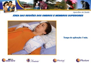 ÁREA DAS REGIÕES DOS OMBROS E MEMBROS SUPERIORES




                                  Tempo de aplicação: 5 min.
 