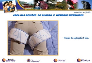 ÁREA DAS REGIÕES DO QUADRIL E MEMBROS INFERIORES




                                  Tempo de aplicação: 5 min.
 