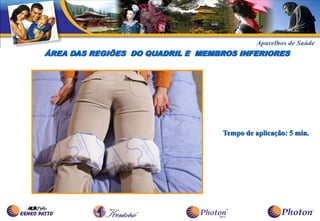 ÁREA DAS REGIÕES DO QUADRIL E MEMBROS INFERIORES




                                  Tempo de aplicação: 5 min.
 