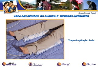 ÁREA DAS REGIÕES DO QUADRIL E MEMBROS INFERIORES




                                  Tempo de aplicação: 5 min.
 