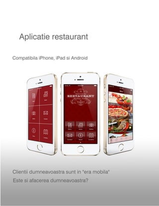 Aplicatie restaurant - SEM Zone