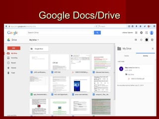 Google Docs/DriveGoogle Docs/Drive
 