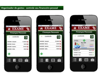 Organizador de gastos: controle seu financeiro pessoal
 