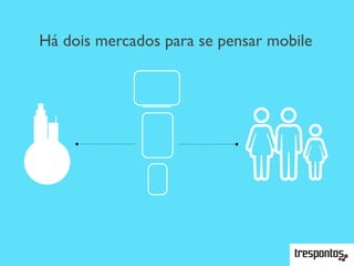 Há dois mercados para se pensar mobile
 