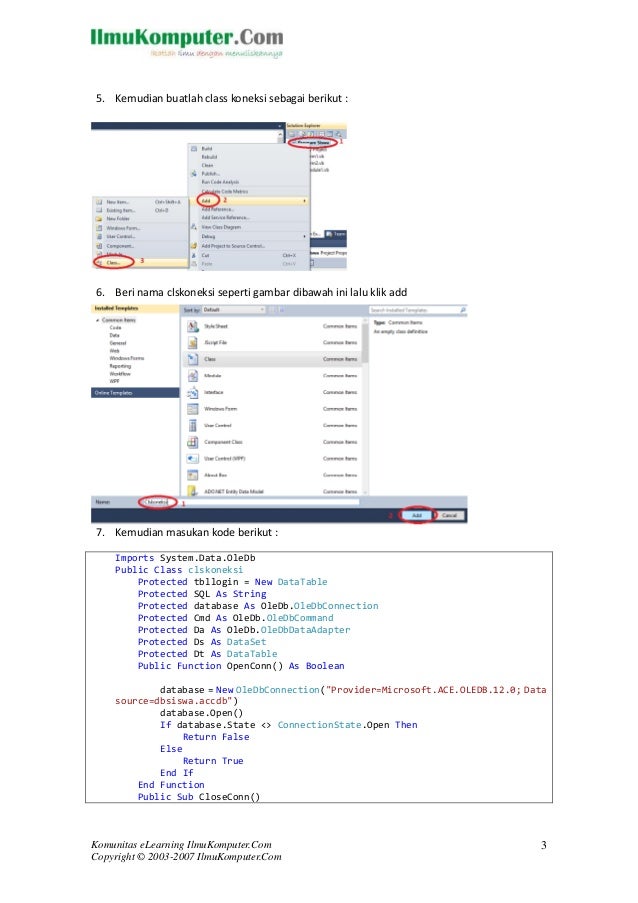 aplikasi perpustakaan dengan access 2007
