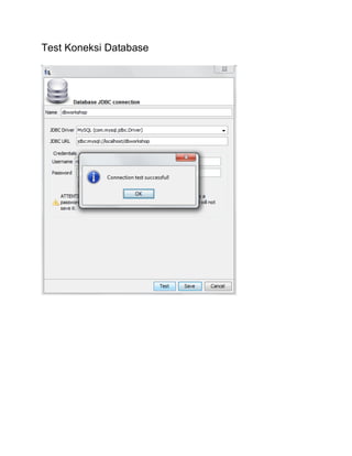 Test Koneksi Database
 