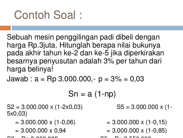 Aplikasi Deret Hitung