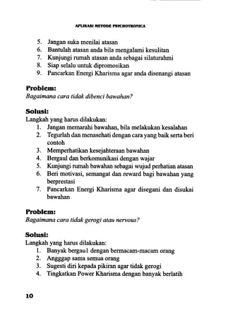 Aplikasi energi kesadaran