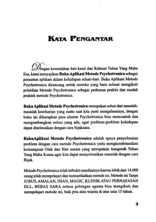 Aplikasi energi kesadaran