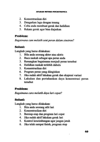 Aplikasi energi kesadaran