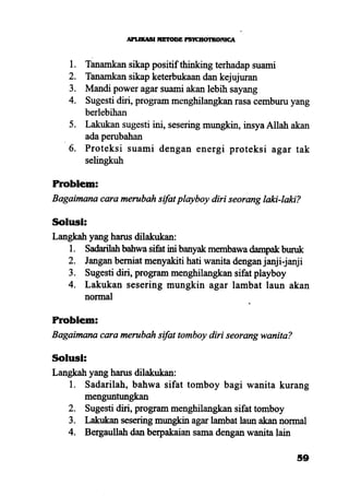 Aplikasi energi kesadaran