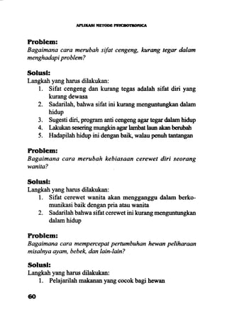 Aplikasi energi kesadaran