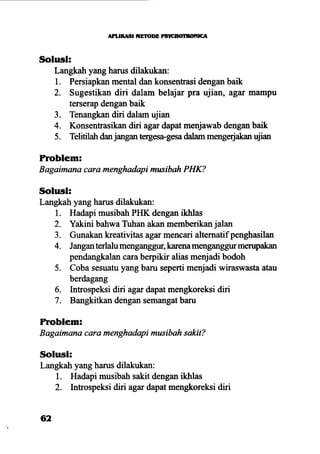 Aplikasi energi kesadaran