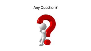 Any Question?
 