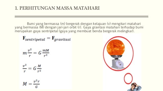 Aplikasi hukum gravitasi ~ SMA kelas XI