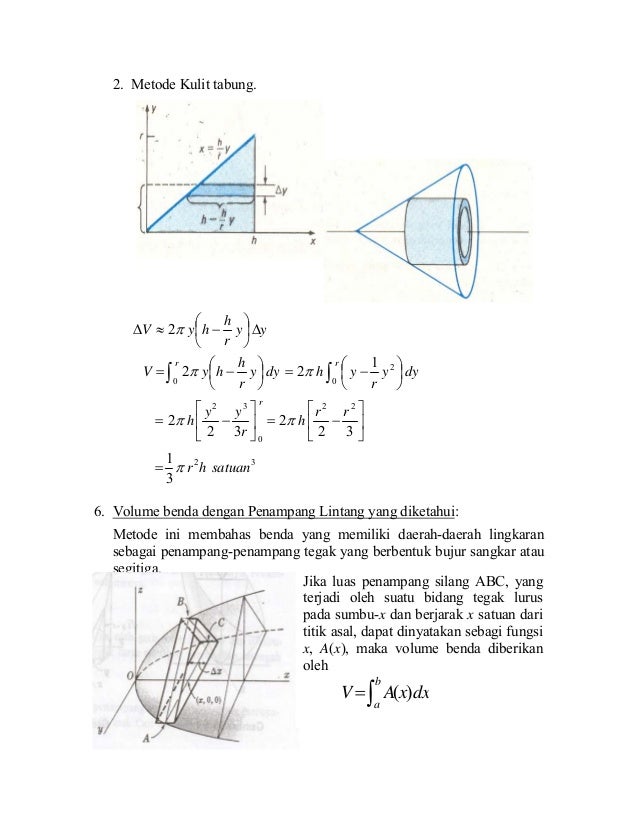Aplikasi integral