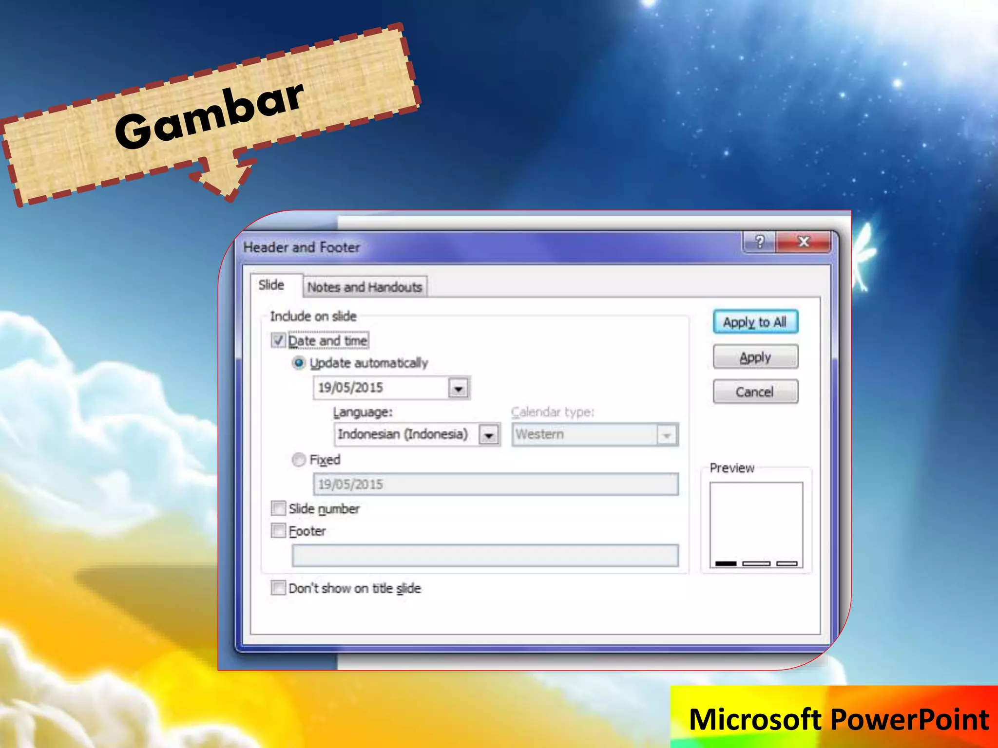 Microsoft PowerPoint
 