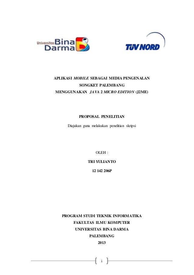 Aplikasi Mobile Sebagai Media Pengenalan Songket Menggunakan J2me