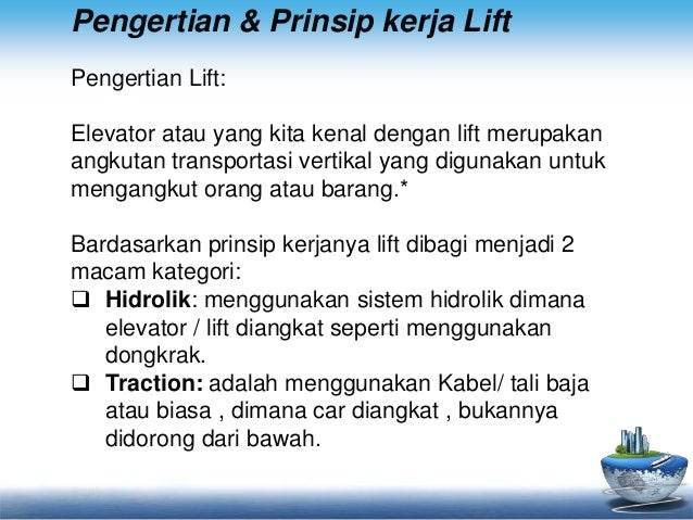 Aplikasi motor listrik by suparman