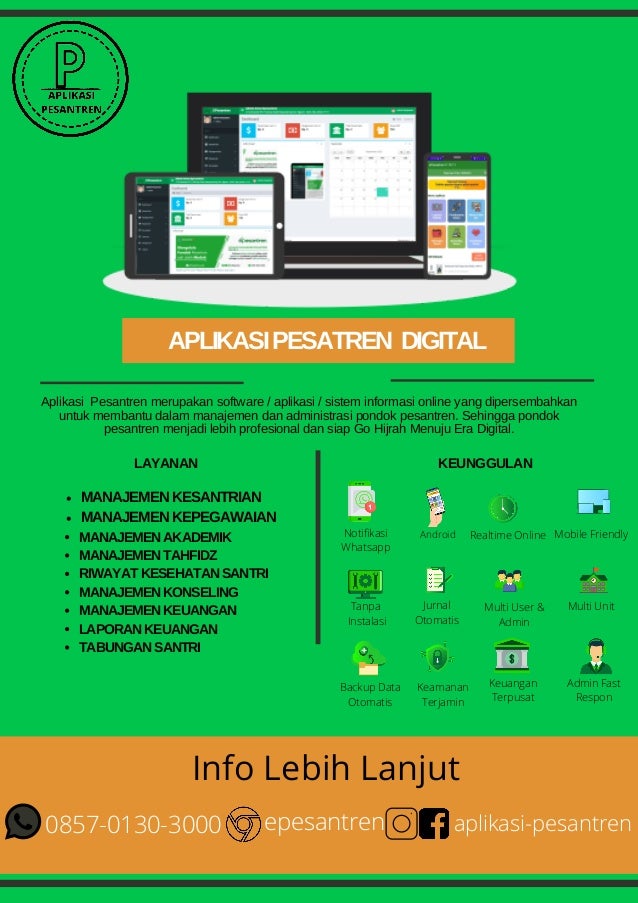 Aplikasi Pesantren Digital Pdf Aplikasi Pesantren Digital Pdf