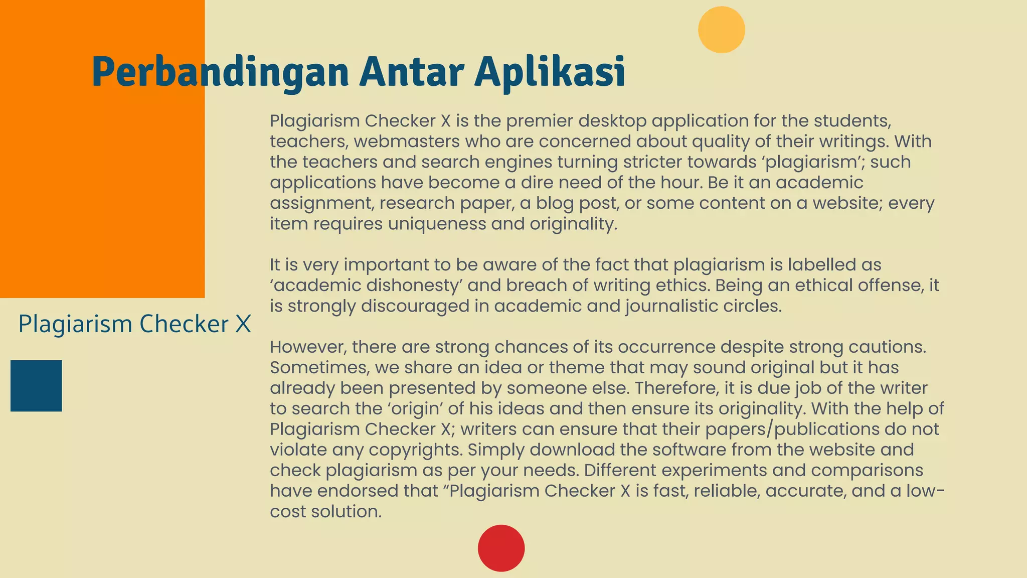 Aplikasi Plagiarism Checker | PDF