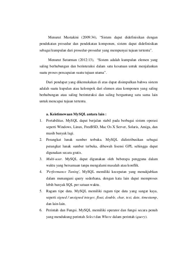 Aplikasi Sistem Informasi Akademik Berbasis Desktop
