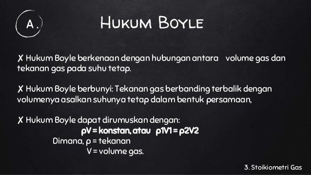 Aplikasi stoikiometri