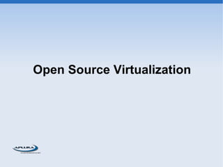 Open Source Virtualization
 