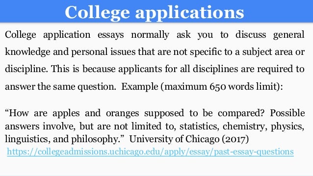 Comparison between apples and oranges essay