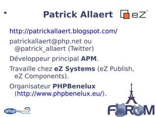 Développeur principal  APM . 