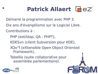 Contributeur de  php-benchmark . 