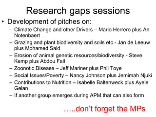 ILRI Annual Program Meeting 2010