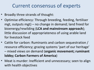 Livestock in the developed world:  Good? Bad? Or a mixed bag?