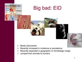 Livestock and human health: The good, the bad, the gaps