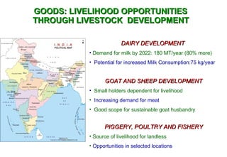 Livestock goods - Pathways out of poverty:  experiences from South Asia