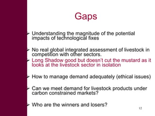 Livestock: The good, the bad and . . .