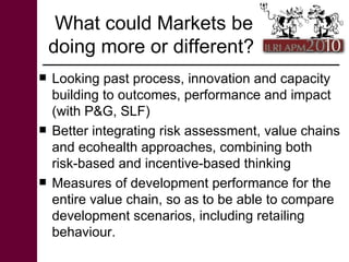 Livestock goods and bads: Perspectives from ILRI research