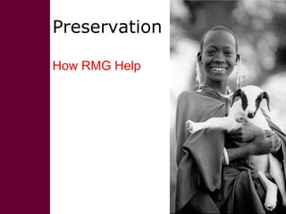 Data management: expose, preserve, protect